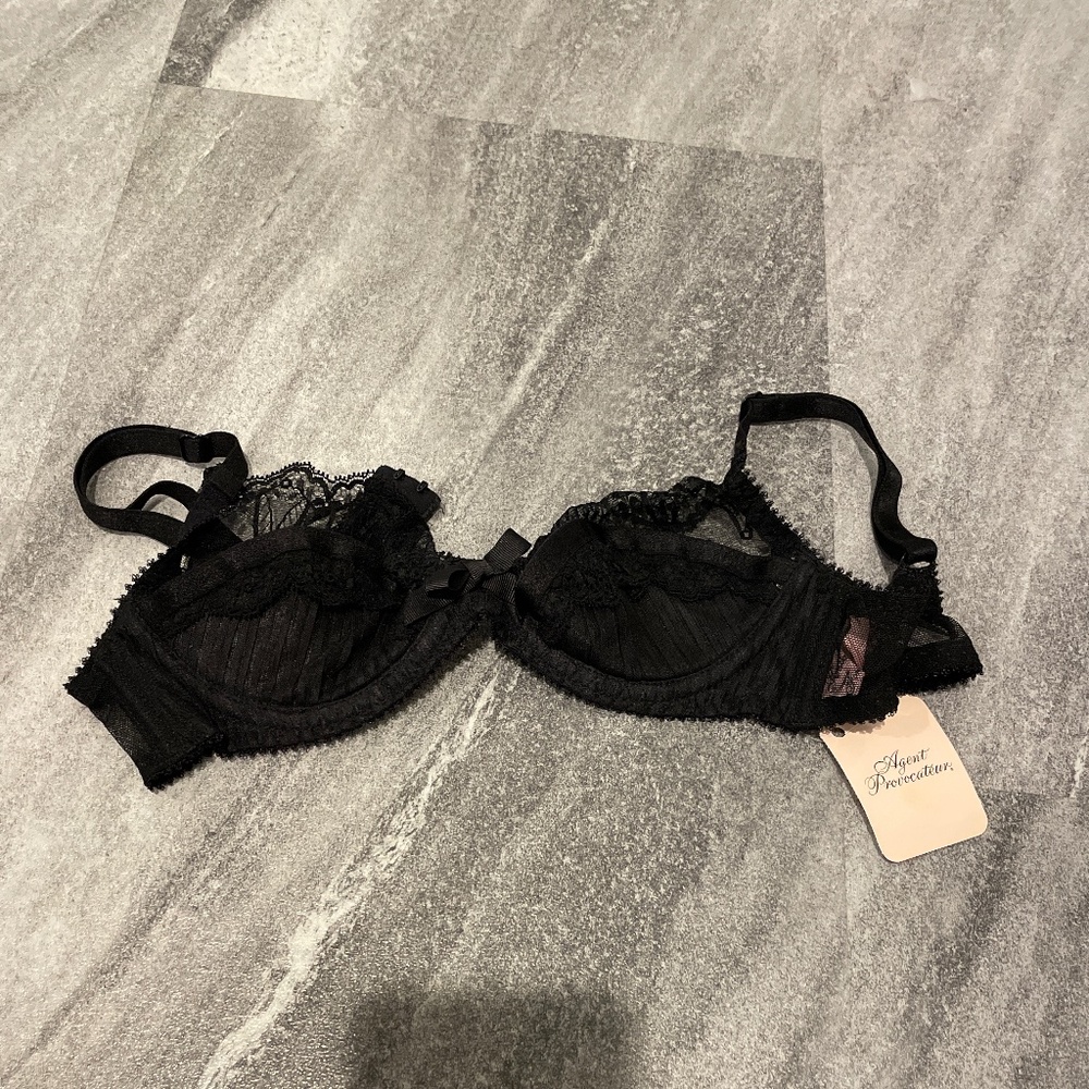 NWT agent Provocateur black lace bra